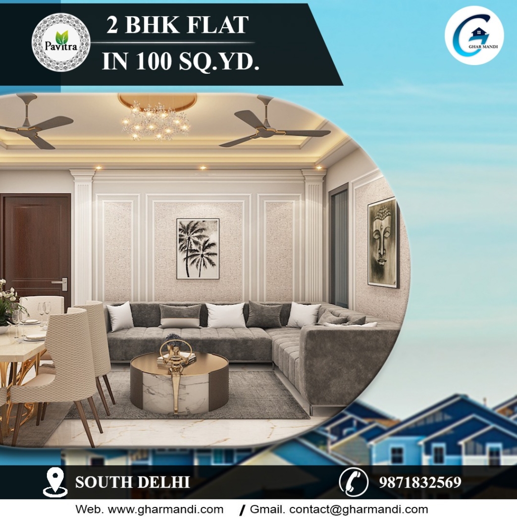 2 BHK South Delhi with 90% Loan