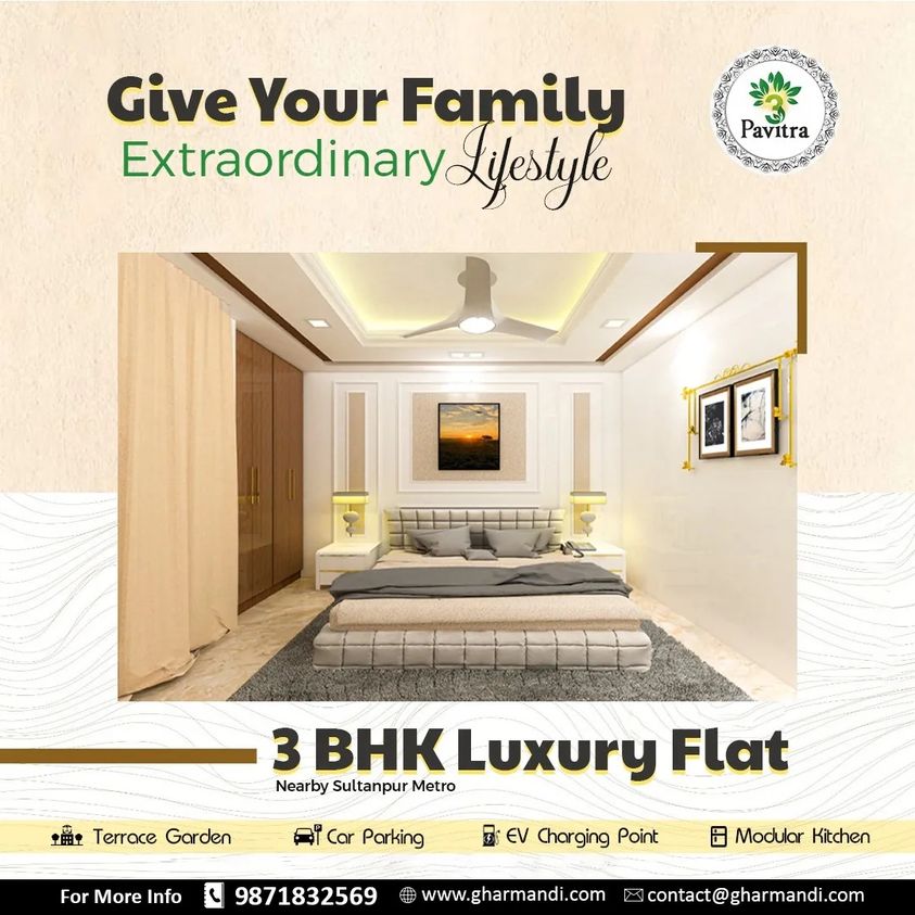 Luxury 3BHK Under 50 Lakhs Delhi