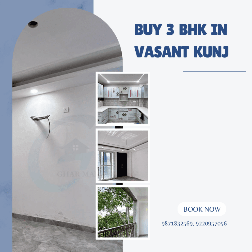 Buy 3 BHK in Vasant Kunj
