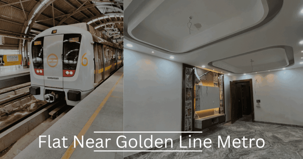 Flat Near Golden Line Metro