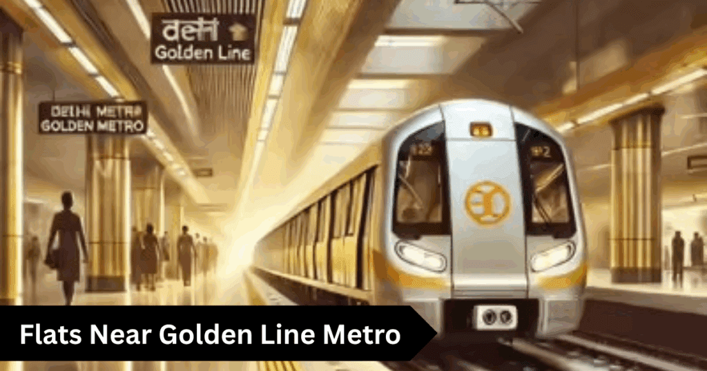 Flats Near Golden Line Metro