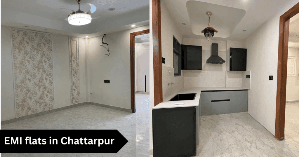 EMI flats in Chattarpur