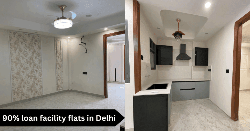 90% loan facility flats in Delhi