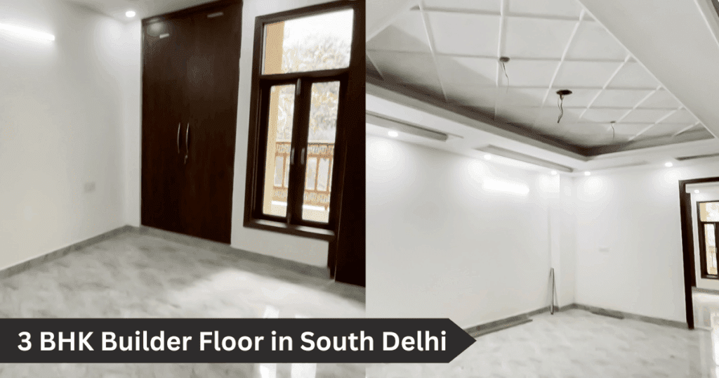 3 BHK Builder Floor in South Delhi