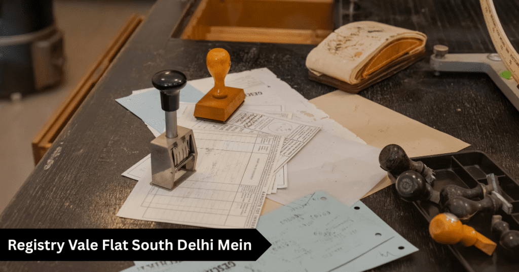 Registry Vale Flat South Delhi Mein