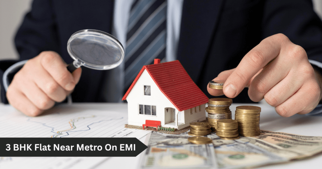 3 BHK Flat Near Metro On EMI