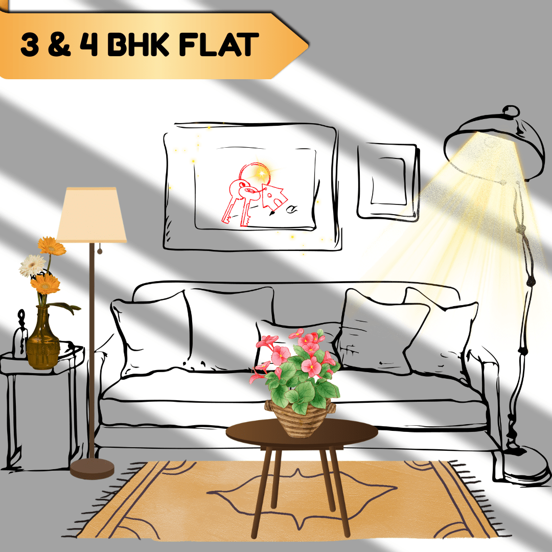 3 & 4 BHK Flat in Delhi NCR