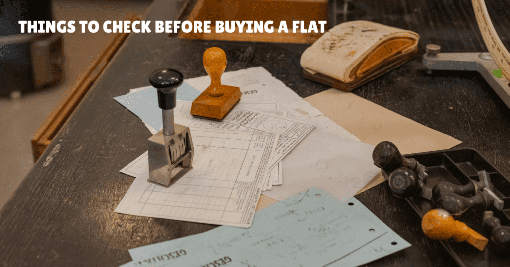 Things to check before buying a flat