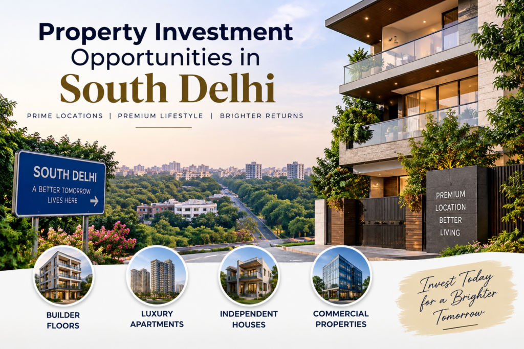 Property Investment Opportunities in South Delhi